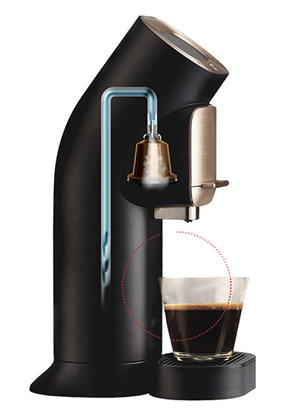 High pressure of 19 bar extracts