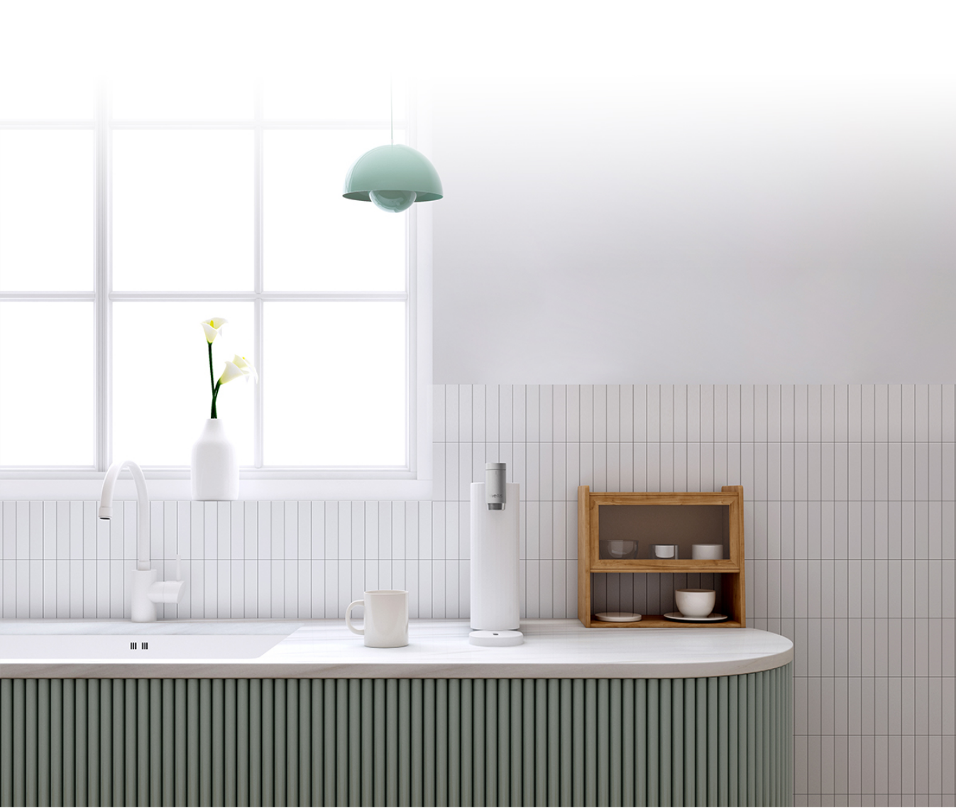 Wells Mini in a modern kitchen